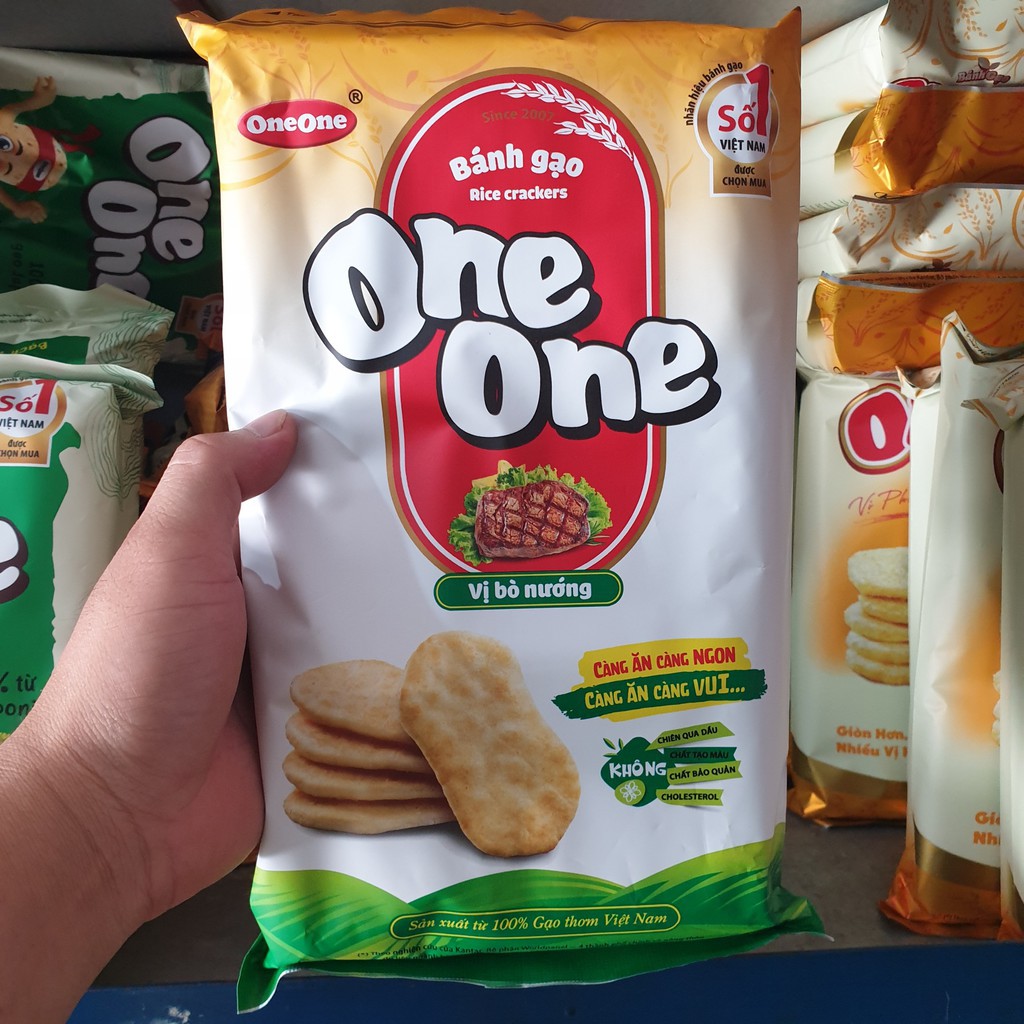 Bánh gạo mặn one one gói 150g