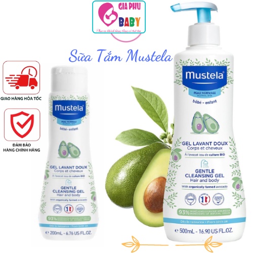 Sữa Tắm Mustela chai