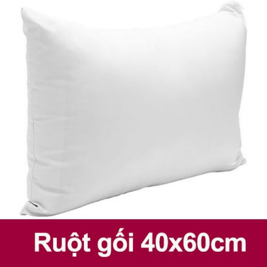 Ruột gối nằm giá rẻ 40x60cm qa-ss1, ruột gối ngủ giá rẻ