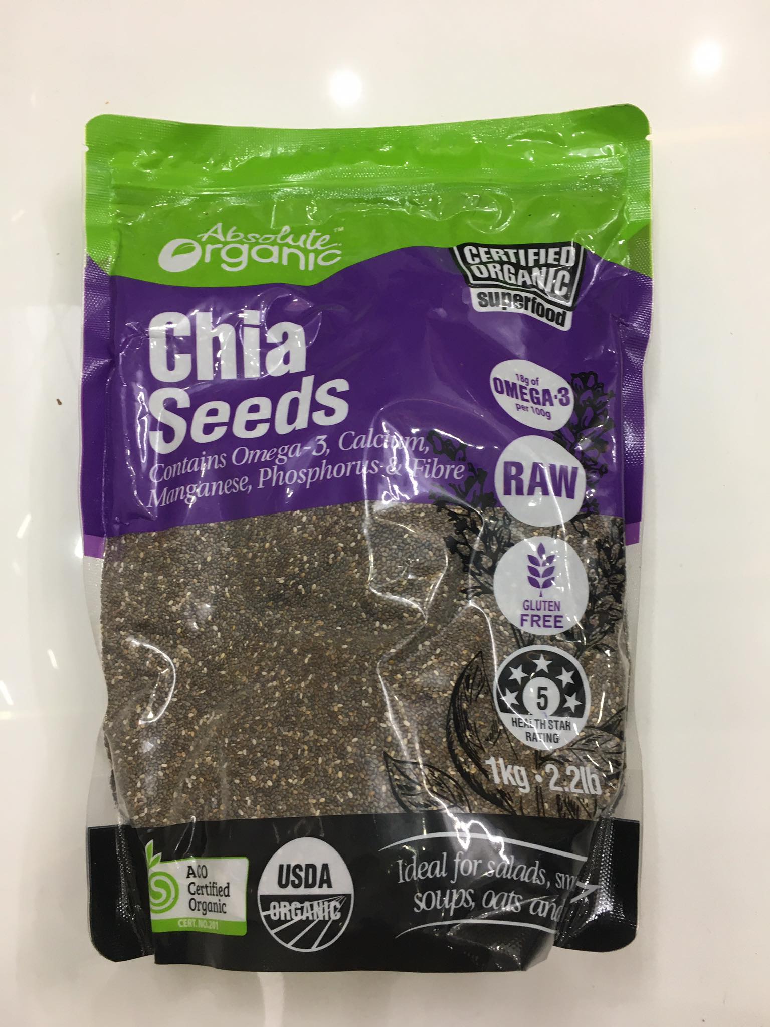 Hạt chia Úc hữu cơ ăn kiêng - giảm cân