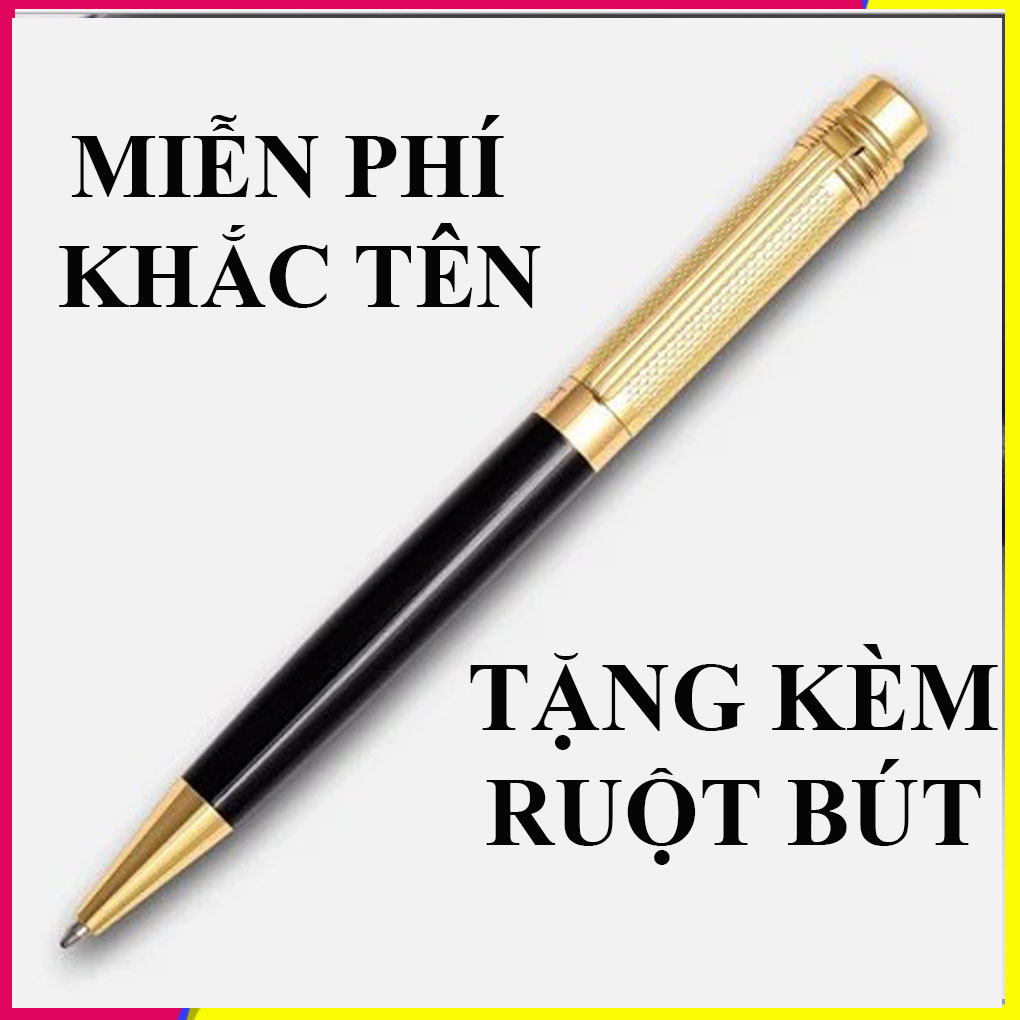 [TẶNG MỰC ĐI KÈM] Lincoln  - Bút (viết) bi ký tên cao cấp bằng kim loại Lincoln 036 dành cho doanh nhân, khẳng định đẳng cấp cá nhân bút xoay thân ( vặn) -phù hợp cho viết nhật ký, ghi chú công việc
