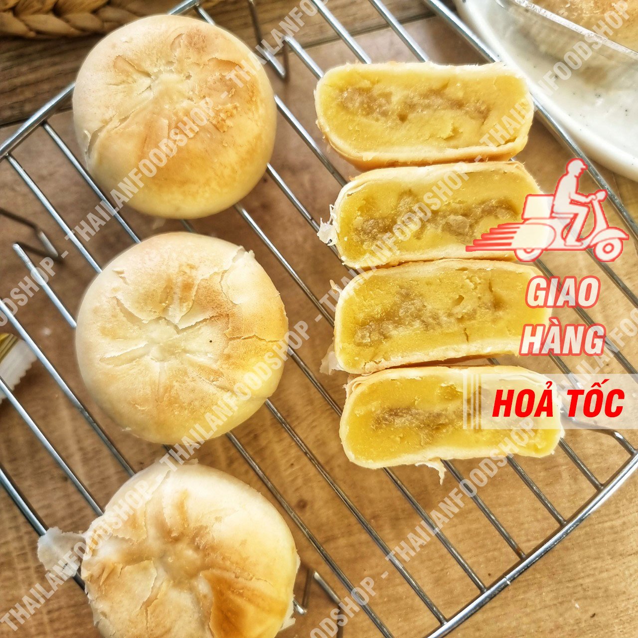 Bánh pía bảo minh vị sầu riêng - gói 300gr