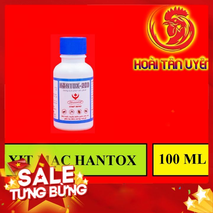 COMBO 2 lọ HANTOX 200 lọ lớn cho thú cưng