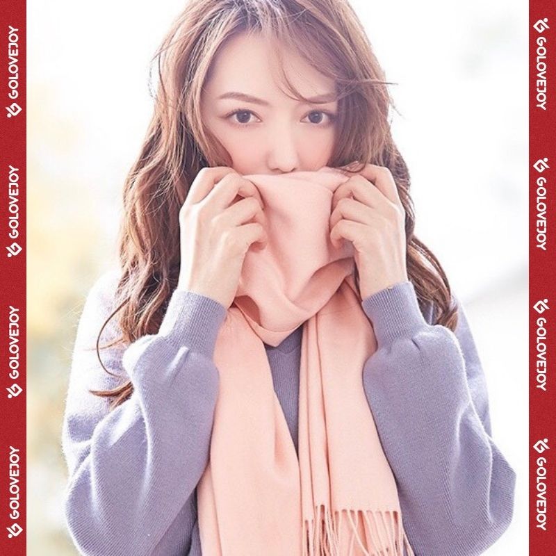 Khăn choàng cổ nam nữ unisex chất len cashmere cao cấp mềm mịn, khăn len quàng cổ Golovejoy DWJ01