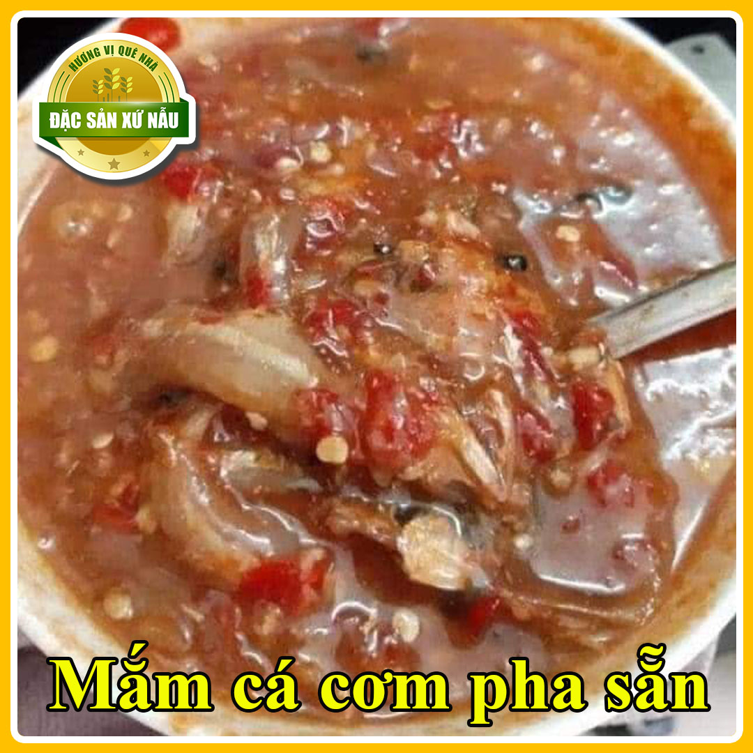 01 kg mắm cá cơm nha trang pha sẵn - đặc sản xứ nẫu quê mình