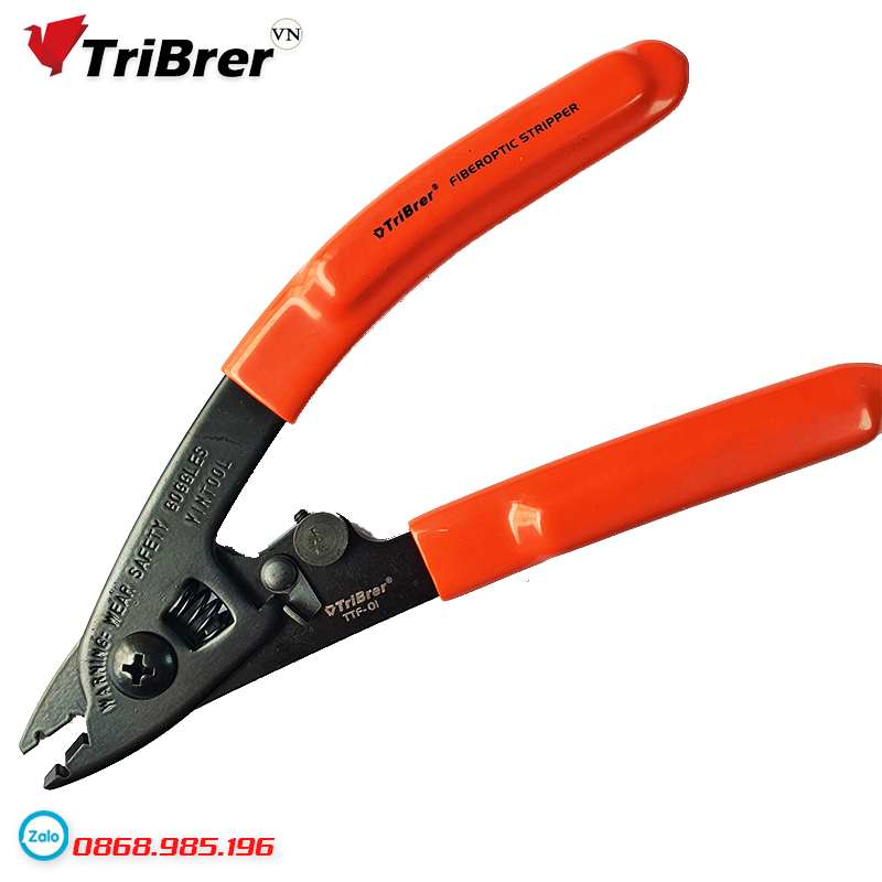 Kìm tuốt sợi quang Tribrer - 2 khe tuốt