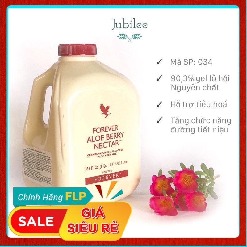 ⚡ CHÍNH HÃNG ⚡ NƯỚC UỐNG DINH DƯỠNG LÔ HỘI Aloe Berry Nectar 034 Flp |Hỗ Trợ Đường Tiêu Hóa