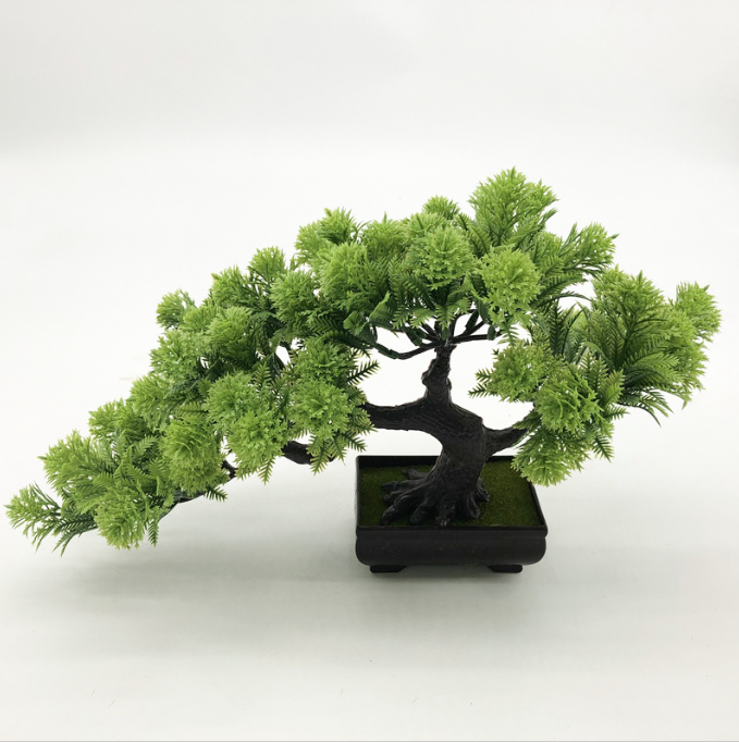Cây bonsai giả - cây tùng thông TAZA2 Phú quý cát tường may mắn