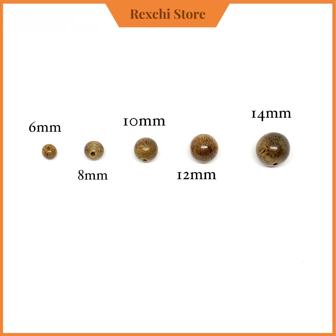 Hạt Gỗ Trầm Hương Lẻ Đủ Size, Hạt Trầm Hương Tự Nhiên