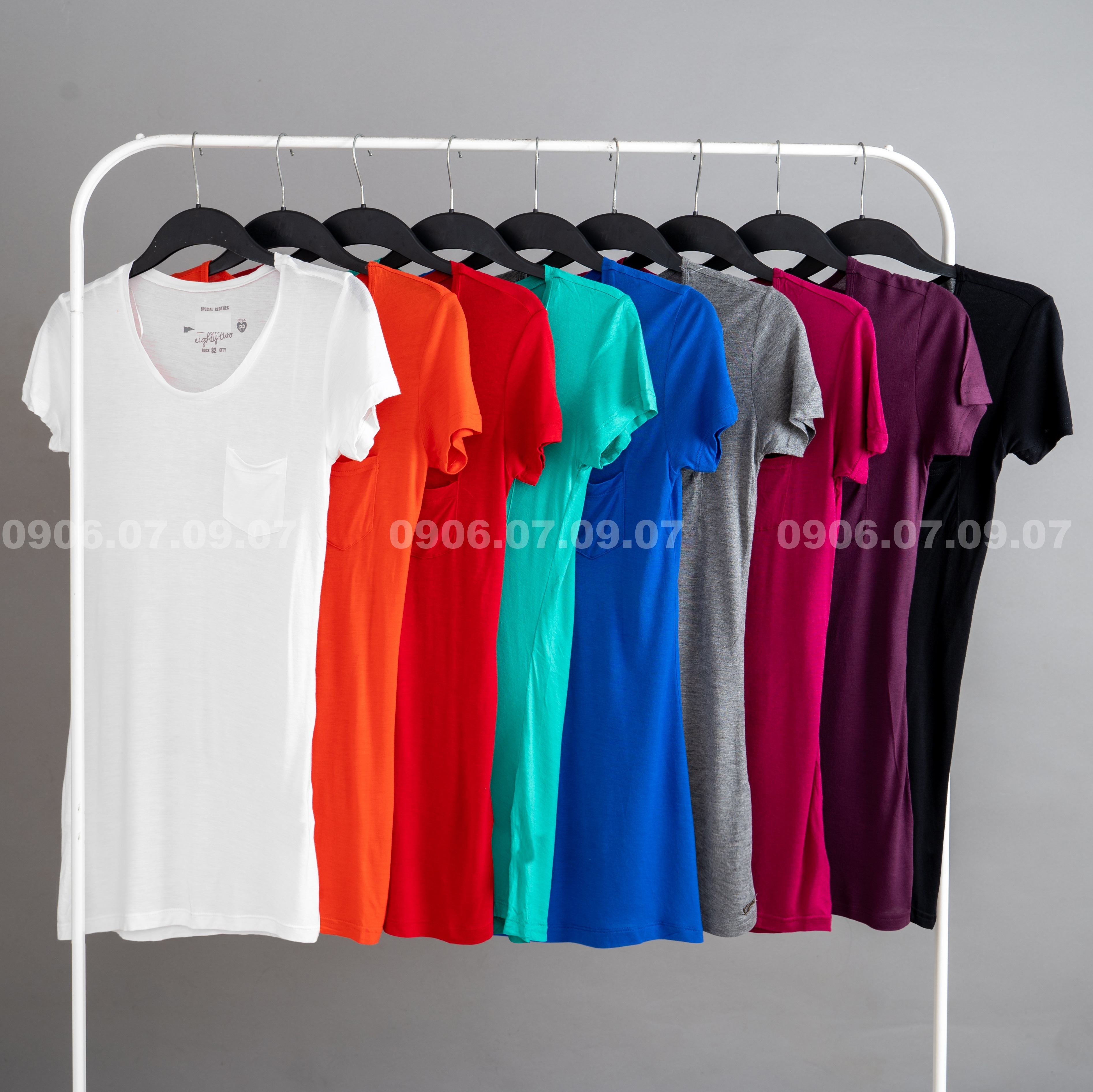Combo 03 áo thun tay ngắn hàng xk dành cho bạn gái cb3a00024