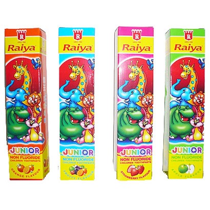Kem đánh răng trẻ em Raiya- Hương trái cây