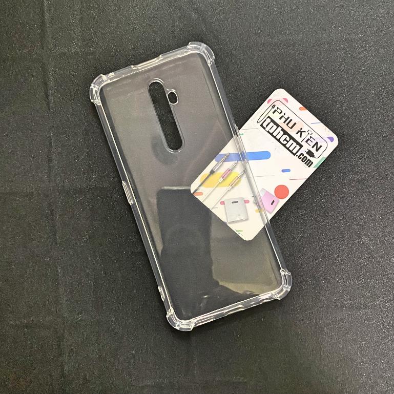 Ốp lưng Oppo Reno 2F dẻo Trong suốt Chống sốc