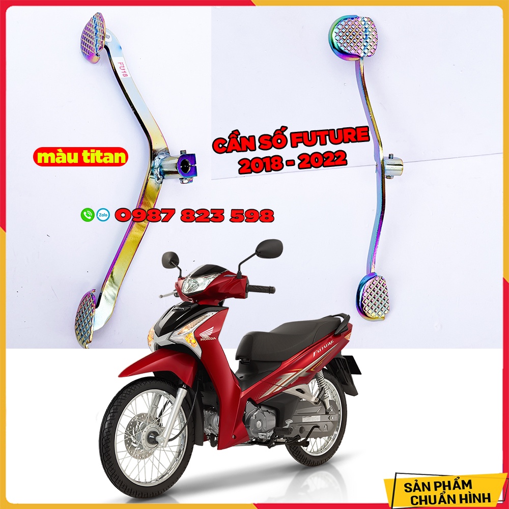 Cần số 7 màu titan cho future 2018 - 2022 , future led, future fi