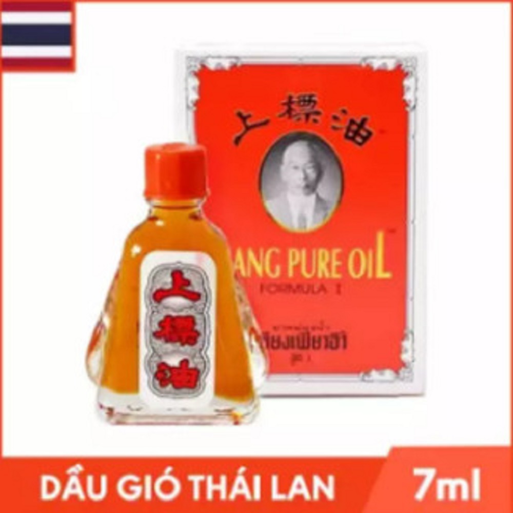 Dầu gió thái lan hình ông già siang pure oil - chai 7ml