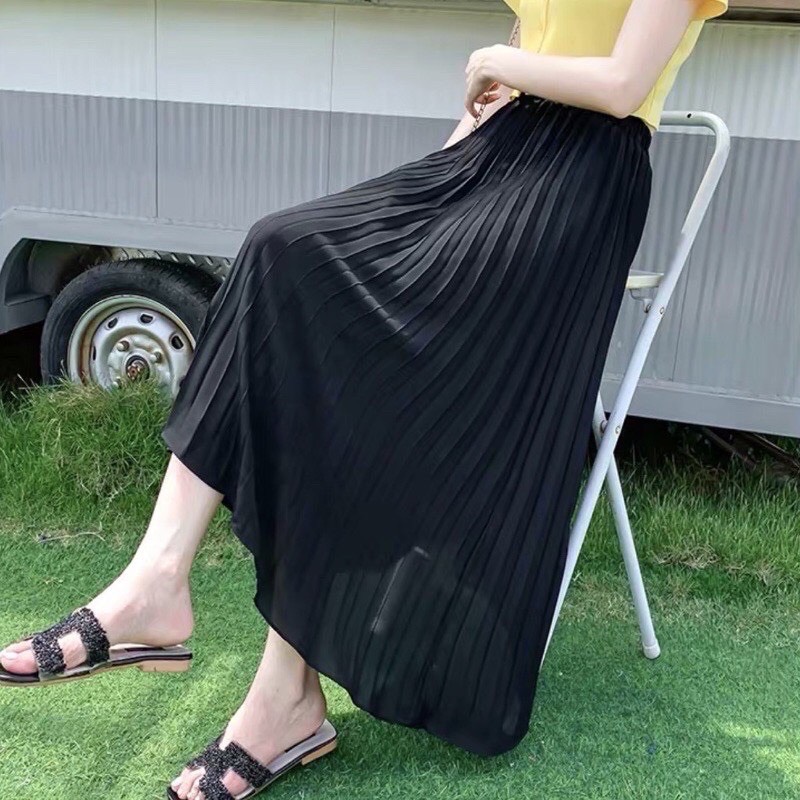 Chân váy dập ly