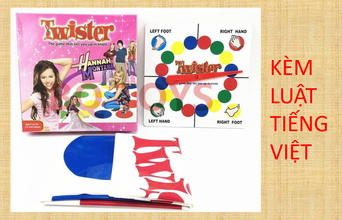 [HCM]TRÒ CHƠI BOARD GAME TWISTER