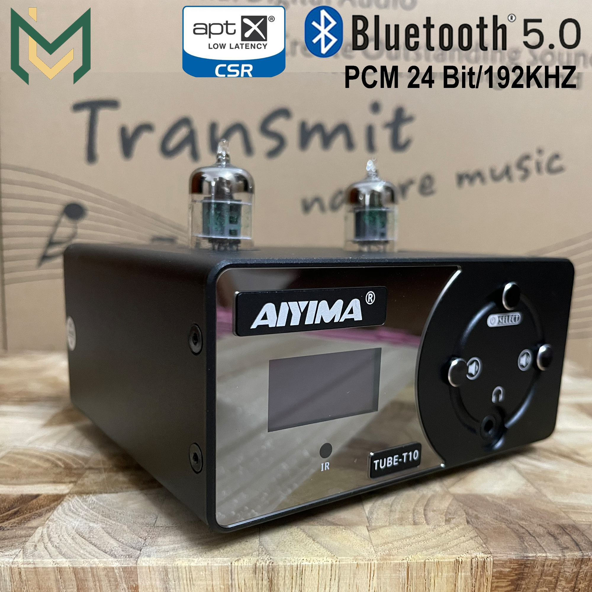 Giải mã dac kết hợp pre đèn aiyima tube t10 chính hãng
