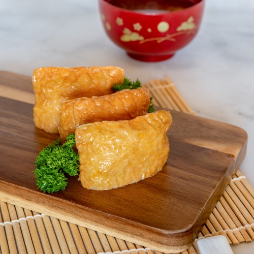 Đậu Hũ bọc cơm làm INARI SUSHI / Đậu Hũ Kho Nhật Bản (Đông lạnh) (Đậu Phụ / Đậu Hủ)
