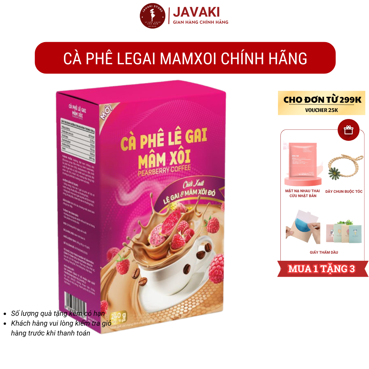 Cà Phê Mâm Xôi Lê Gai Giảm Cân Raspberry Chính Hãng Hộp 15 Gói Giảm Cân Giảm Mở Bụng An Toàn Hiệu Quả MẪU MỚI 2025