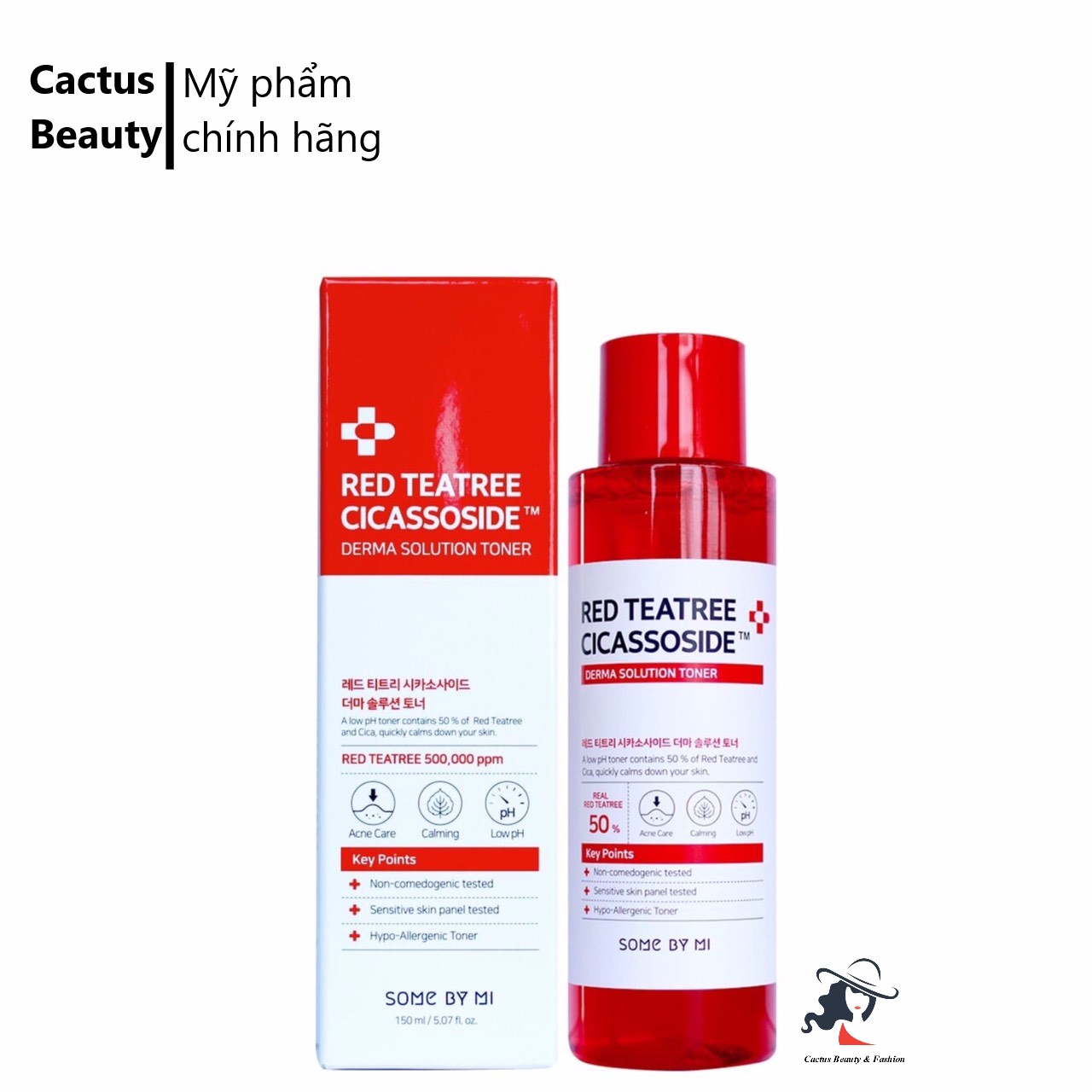 Nước Hoa Hồng Some By Mi Red Tea Tree Cicassoside Final Solution Toner