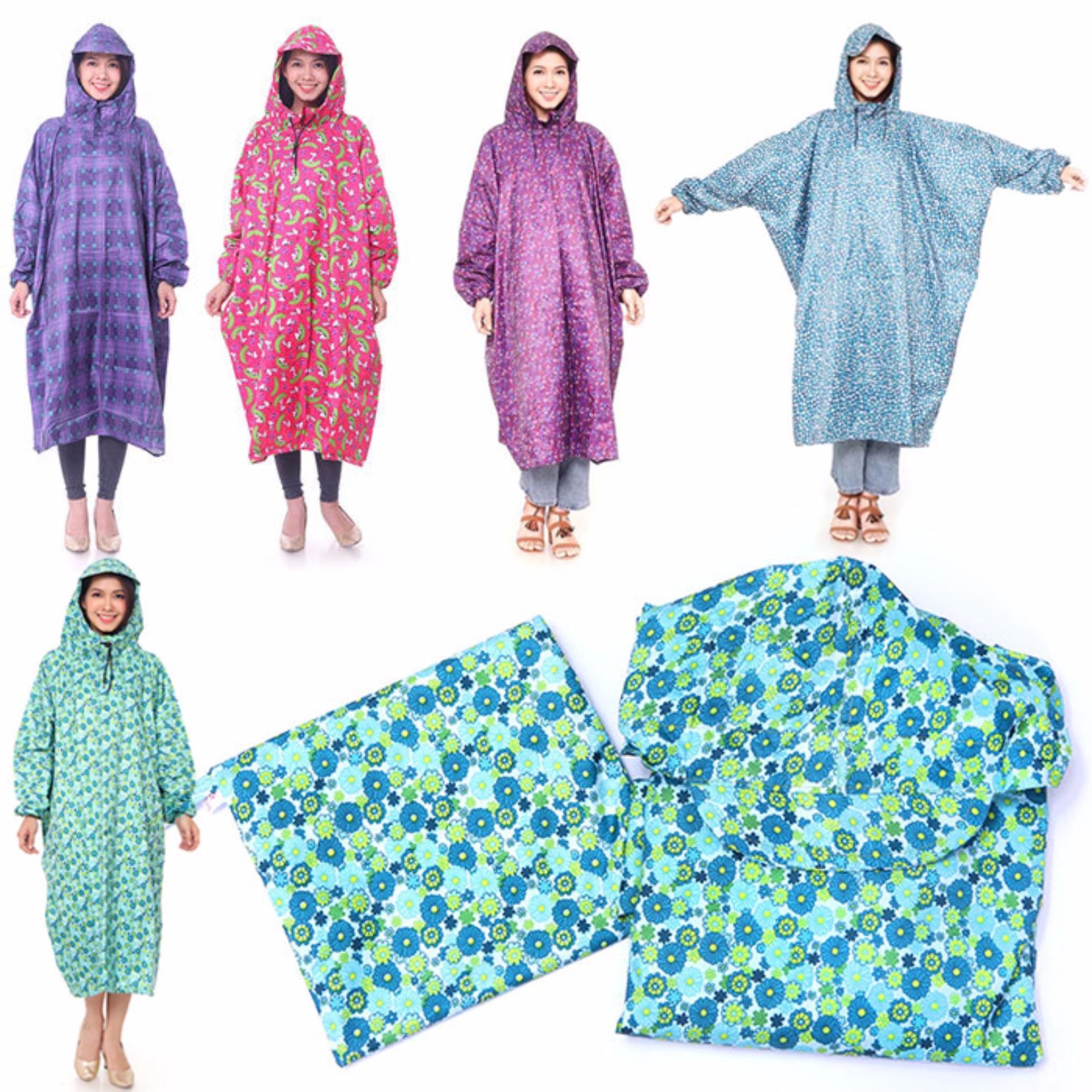 [HCM]Áo mưa áo mưa bít bông áo đi mưa áo mưa cho người lớn an toàn tiện lợi