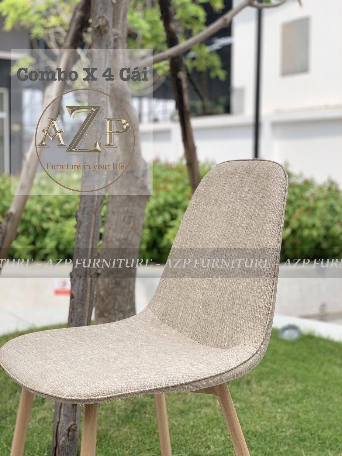 [HCM]Combo x 4 Cái Ghế Ăn Kiểu Dáng Đương Đại Nhập Khẩu - AZP AZCC - MD05  (Hình Thực Tế 100%)