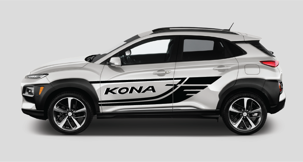 Decal tem dán sườn Hyundai Kona MS01- hàng thiết kế theo yêu cầu