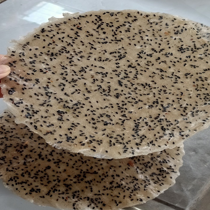 10CÁI Bánh tráng mè dừa nướng tây ninh