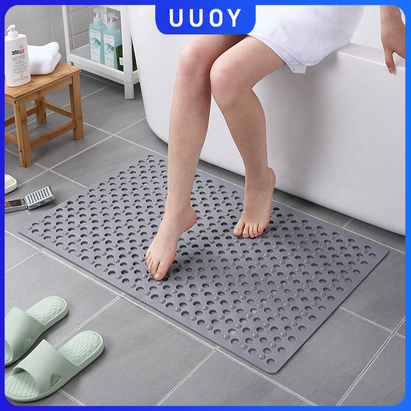 Thảm chông trượt nhà tắm trượt  thiết kế miếng hít thoát nước chất liệu cao su  PVC siêu bền