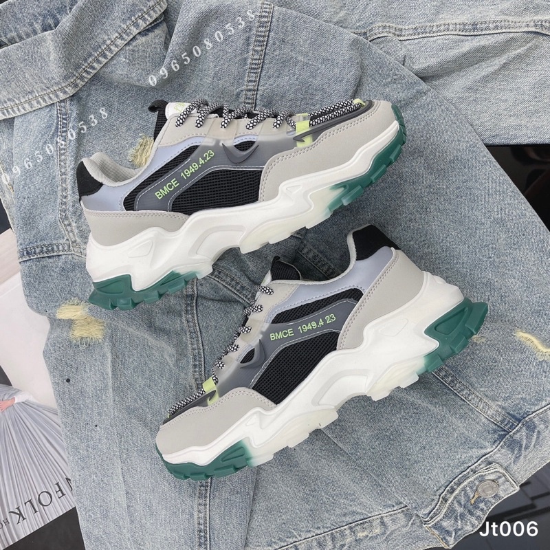 Giày thể thao nam, giày sneakers nam tăng chiều cao 1949 JT006