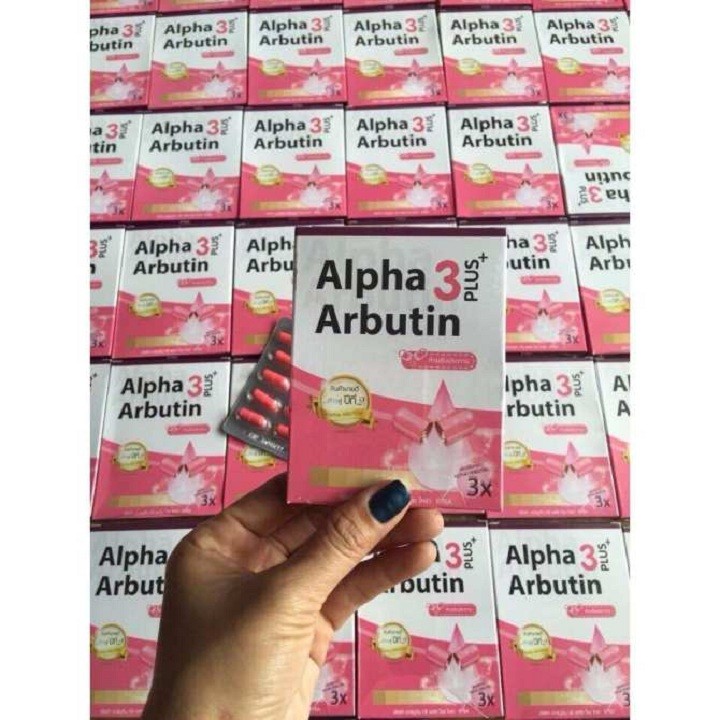 Viên kích trắng Alpha arbutin 3 plus+