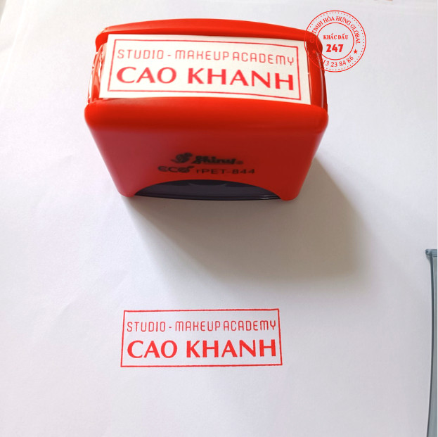 [HCM]Con dấu Shiny S844 (S224) - Khắc Dâu Chất Lượng Cao Thương Hiệu Shiny