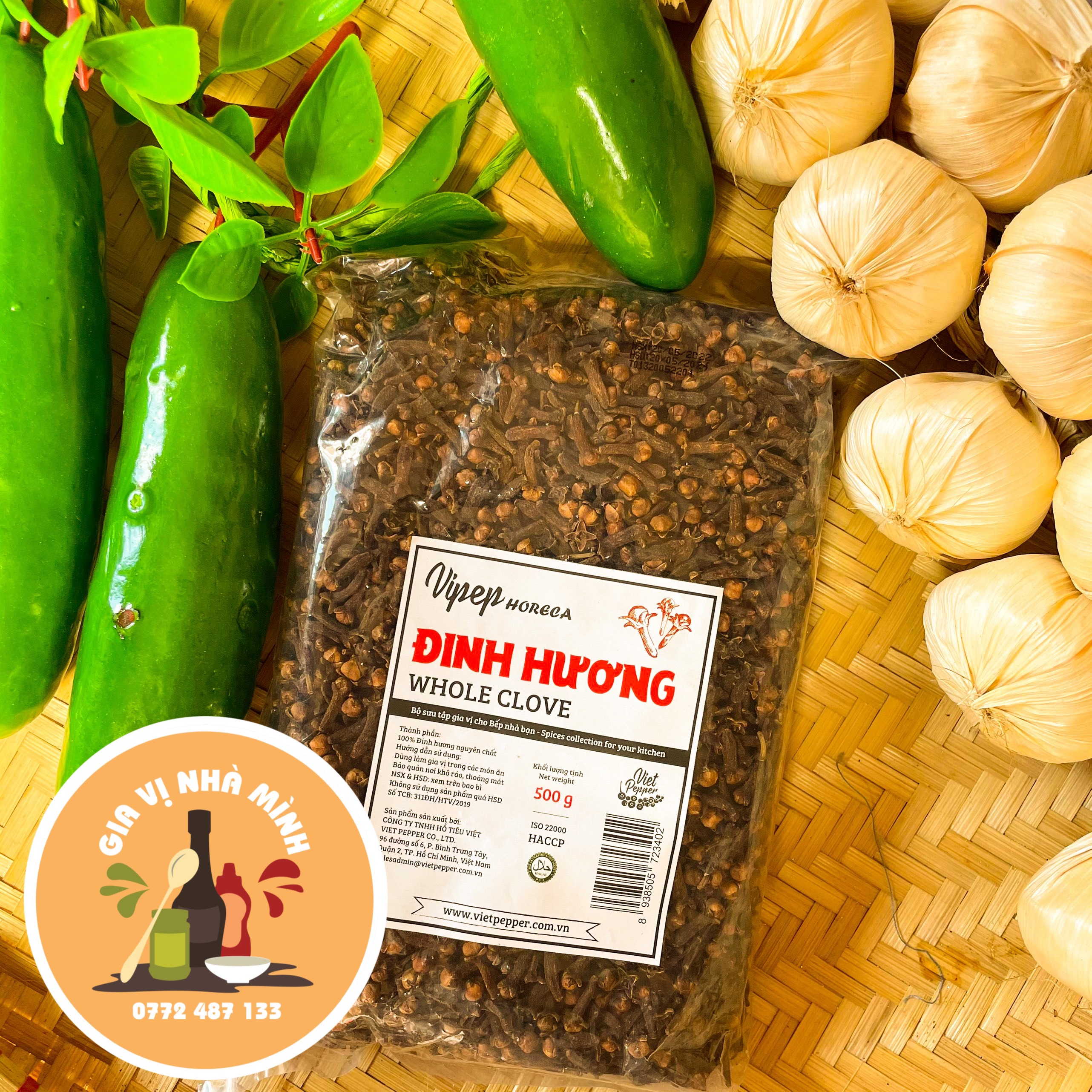 Hạt đinh hương sấy khô loại 1 gói 50gr-100gr