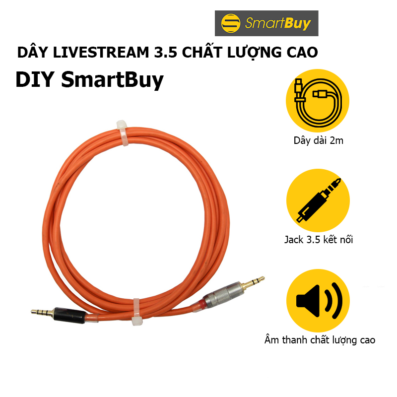 Dây Livestream 3.5 DIY SmartBuy chất lượng cao