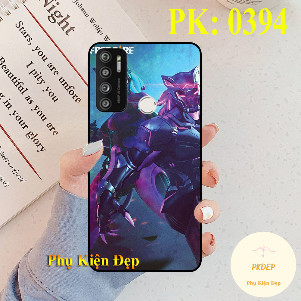 [HCM]Ốp lưng Vsmart Live 4 - Ốp dẻo đen in hình Game Free Fire