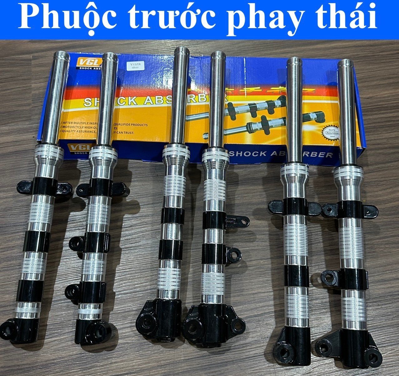 Phuộc trước phay thái: exciter 150, sirius, exciter 2010 tân thành pt