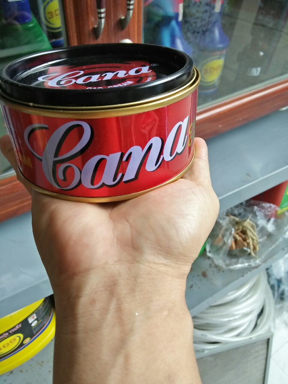 Xi đánh bóng Cana hộp to 220g
