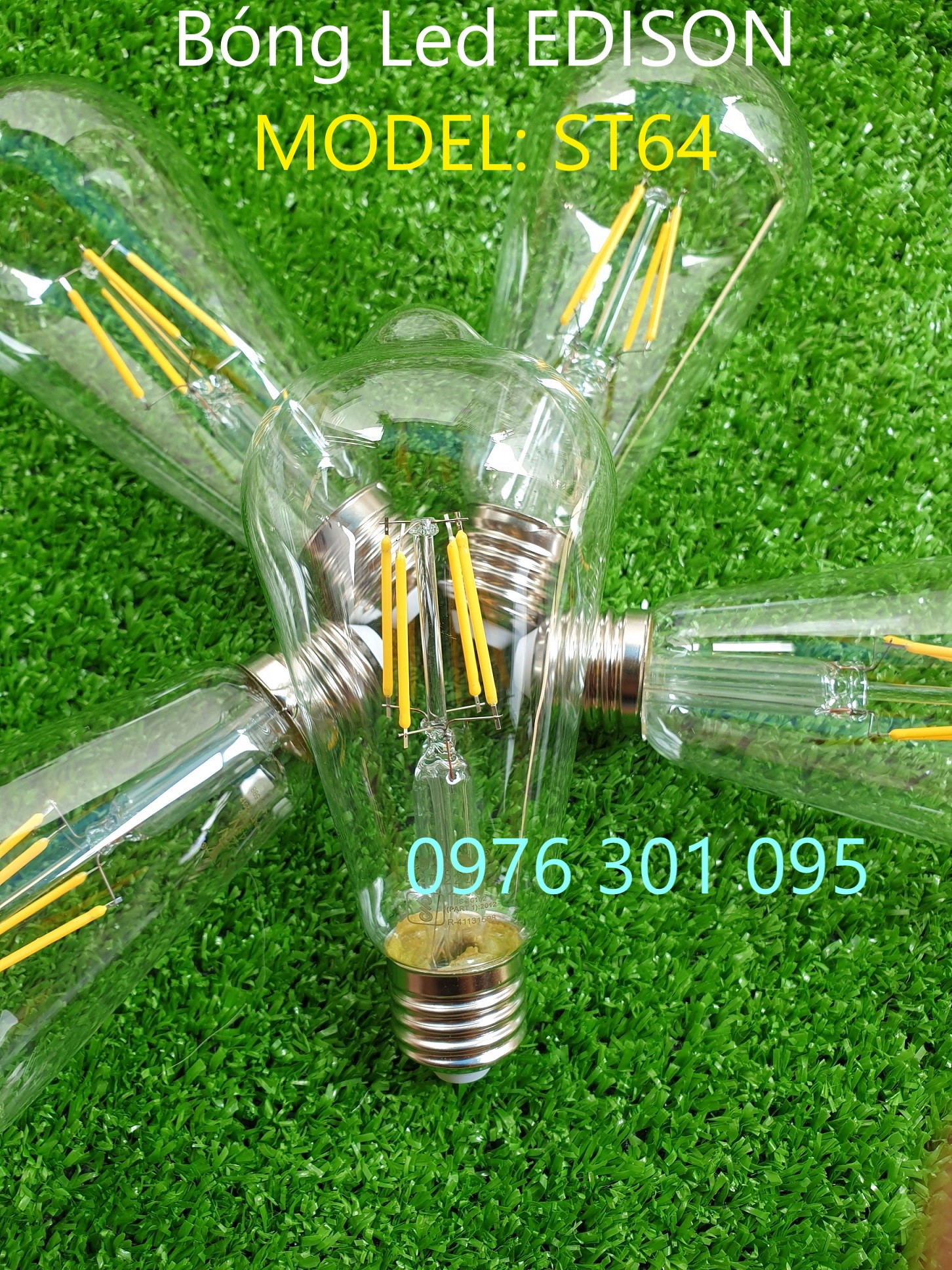 Bóng đèn led edison st64 - 4w
