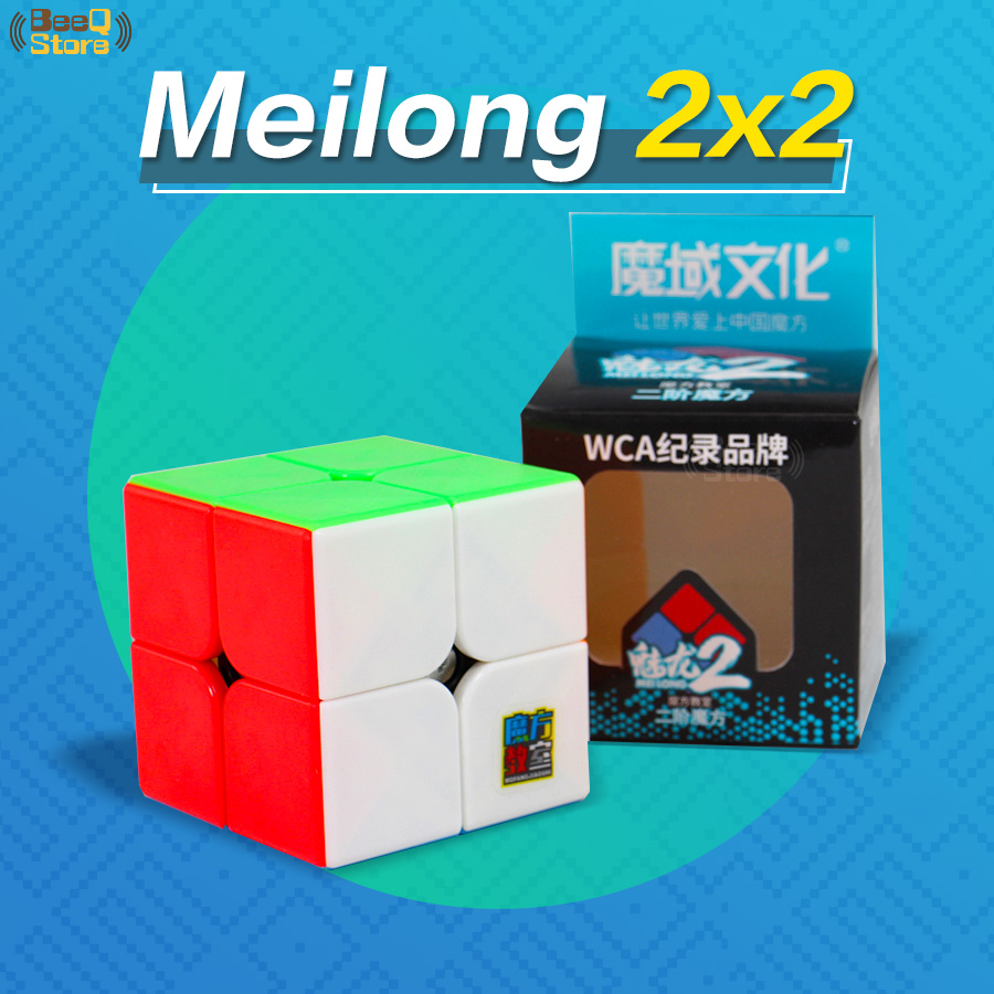 Rubik 2x2 Moyu MF2 Rubic 2 Tầng Khối Lập Phương 2x2 Đồ Chơi Trí Tuệ