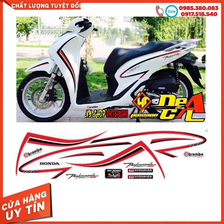 Tem chỉ honda sh 2020 - 2021 loại 3 lớp