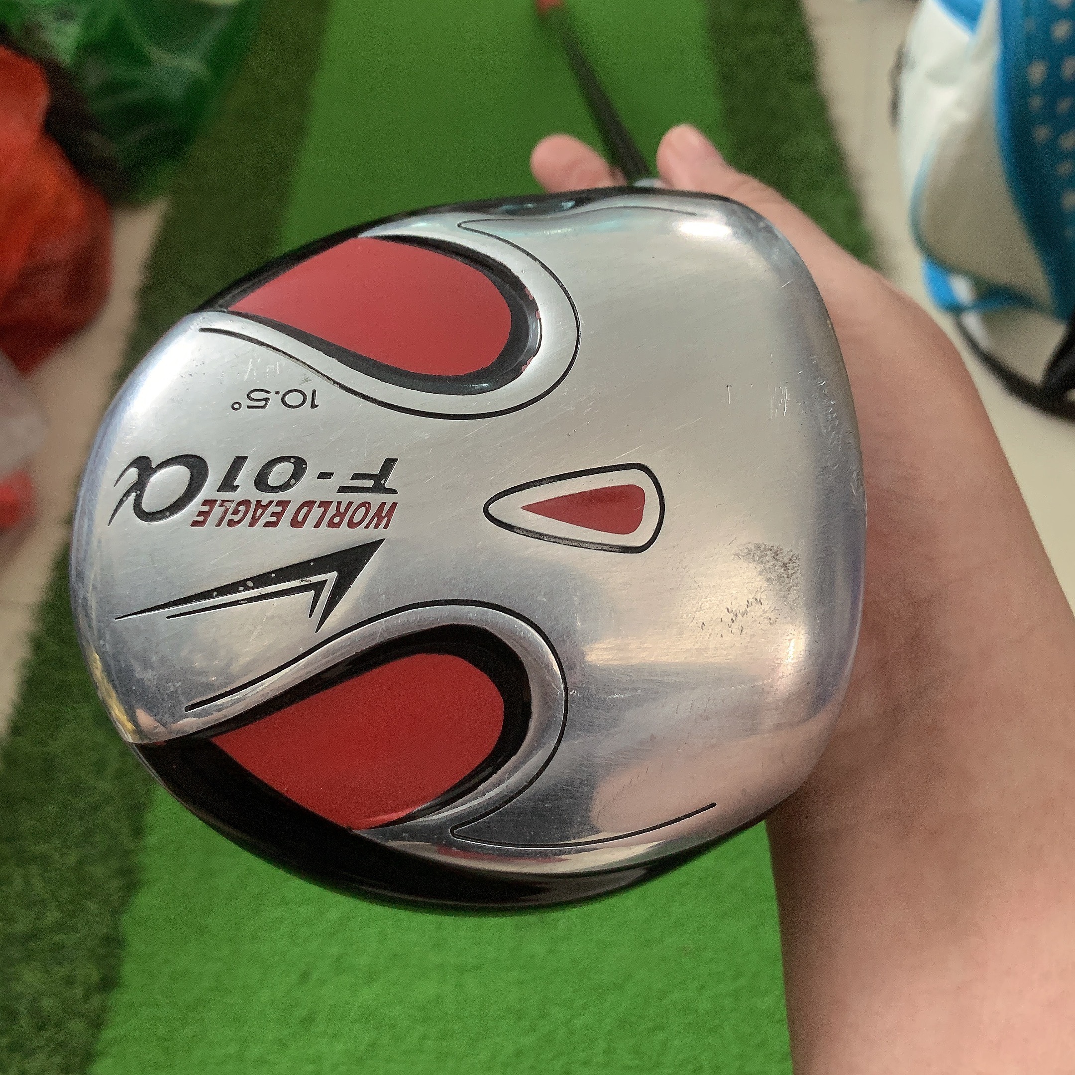 Driver Golf World Eagle 10.5 Degree Men's Left Hand Shaft Graphite Flex R