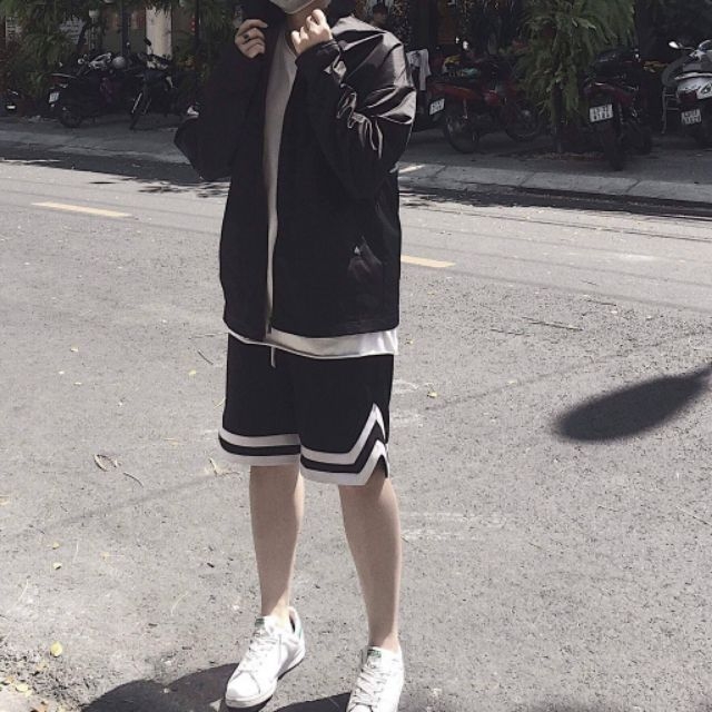 [HCM]38-100kg Quần sọt/short V-line nam nữ bigsize thời trang Sói Store