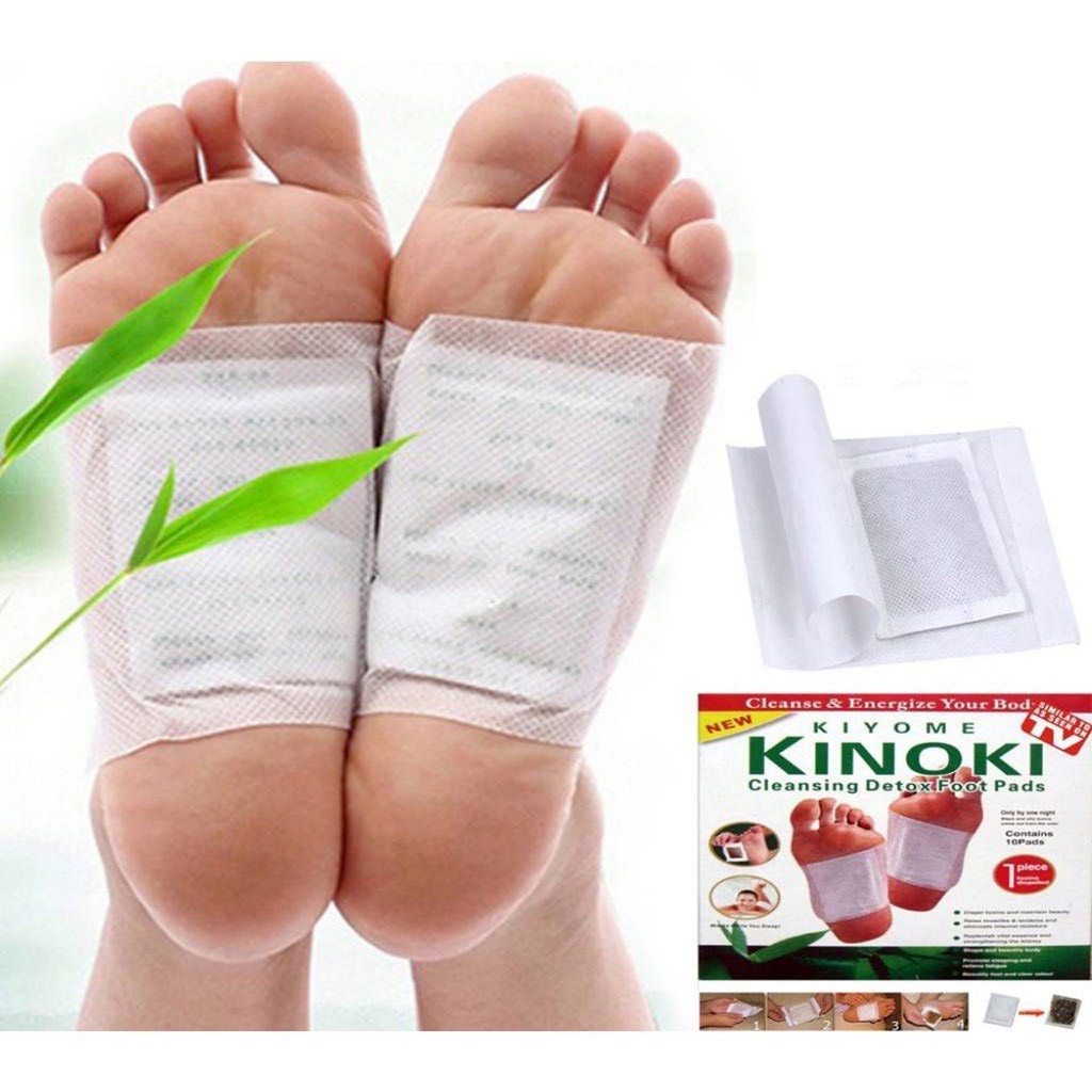 Bộ 10 miếng dán chân thải độc nhật bản