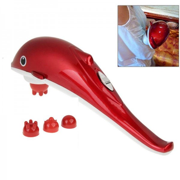 Máy massage cá heo cầm tay 3 đầu size lớn