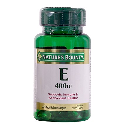 Nature’s bounty vitamin e 400iu
