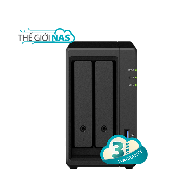 Thiết bị lưu trữ mạng NAS Synology DS720+