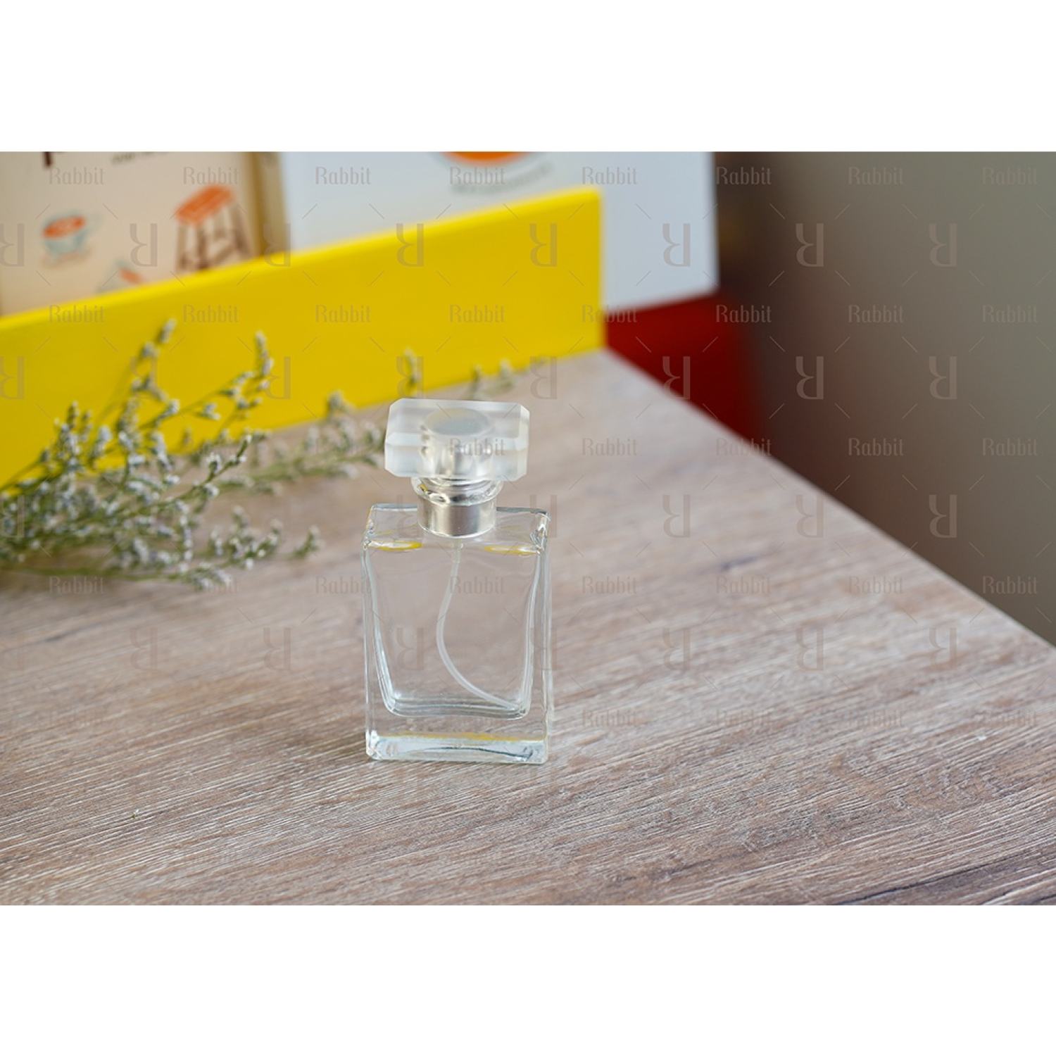 Chai chiết nước hoa thủy tinh hình vuông cao cấp Rabbit Lab 30ml