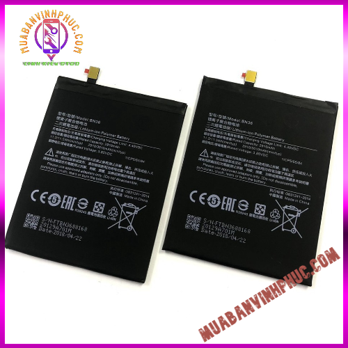 Pin xiaomi mi a2 / mi 6x / bn36,dung lượng 3010mah / bảo hành 12 tháng - mbvp.com