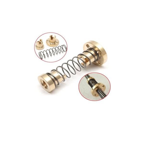 Đai Ốc Vitme T8 Chống Trượt loại bước 8mm