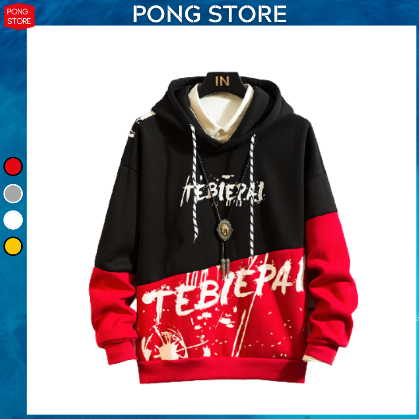 [HCM]Áo Hoodie Nam Kiểu Họa Tiết MONSTER TEBIEPAI PONGSTORE Cá Tính - Áo Khoác Hoodie Nam Nữ Chất Nỉ Mềm Mịn Form Rộng Oversized Dưới 57KG Nhiều Màu